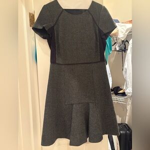 Black and Gray Women's Dress